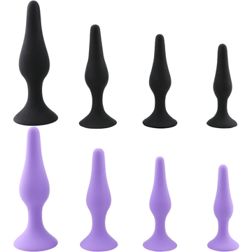 Silicone Anal Butt Plug in Four Sizes / Sex Toys for Men and Women - EVE's SECRETS